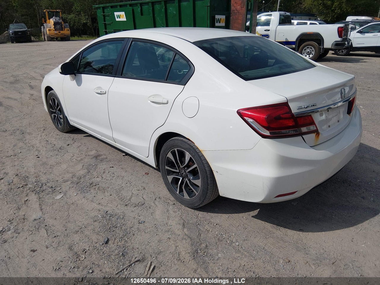 2014 HONDA CIVIC LX thumbnail 4