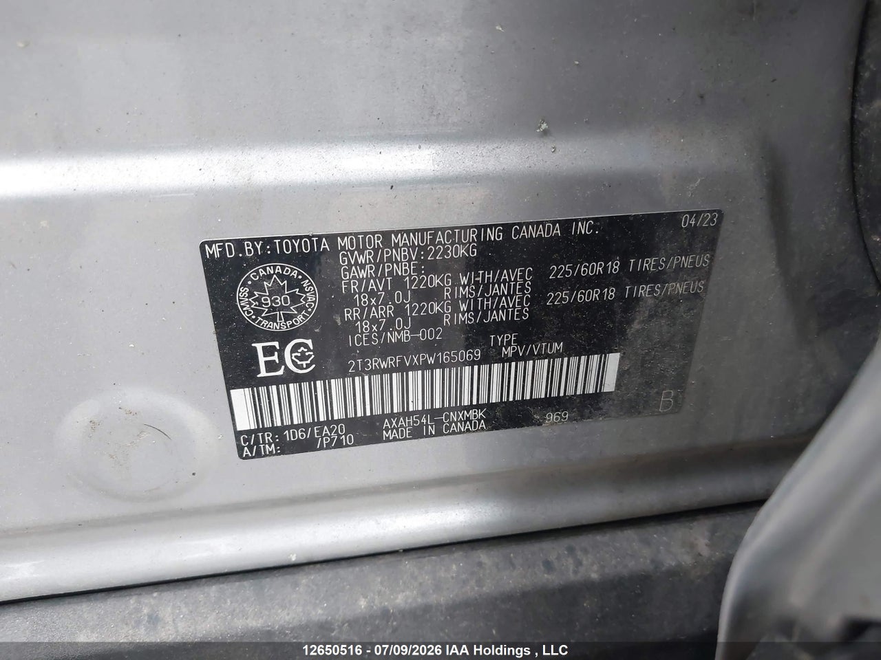 2023 TOYOTA RAV4 HYBRID XLE thumbnail 10