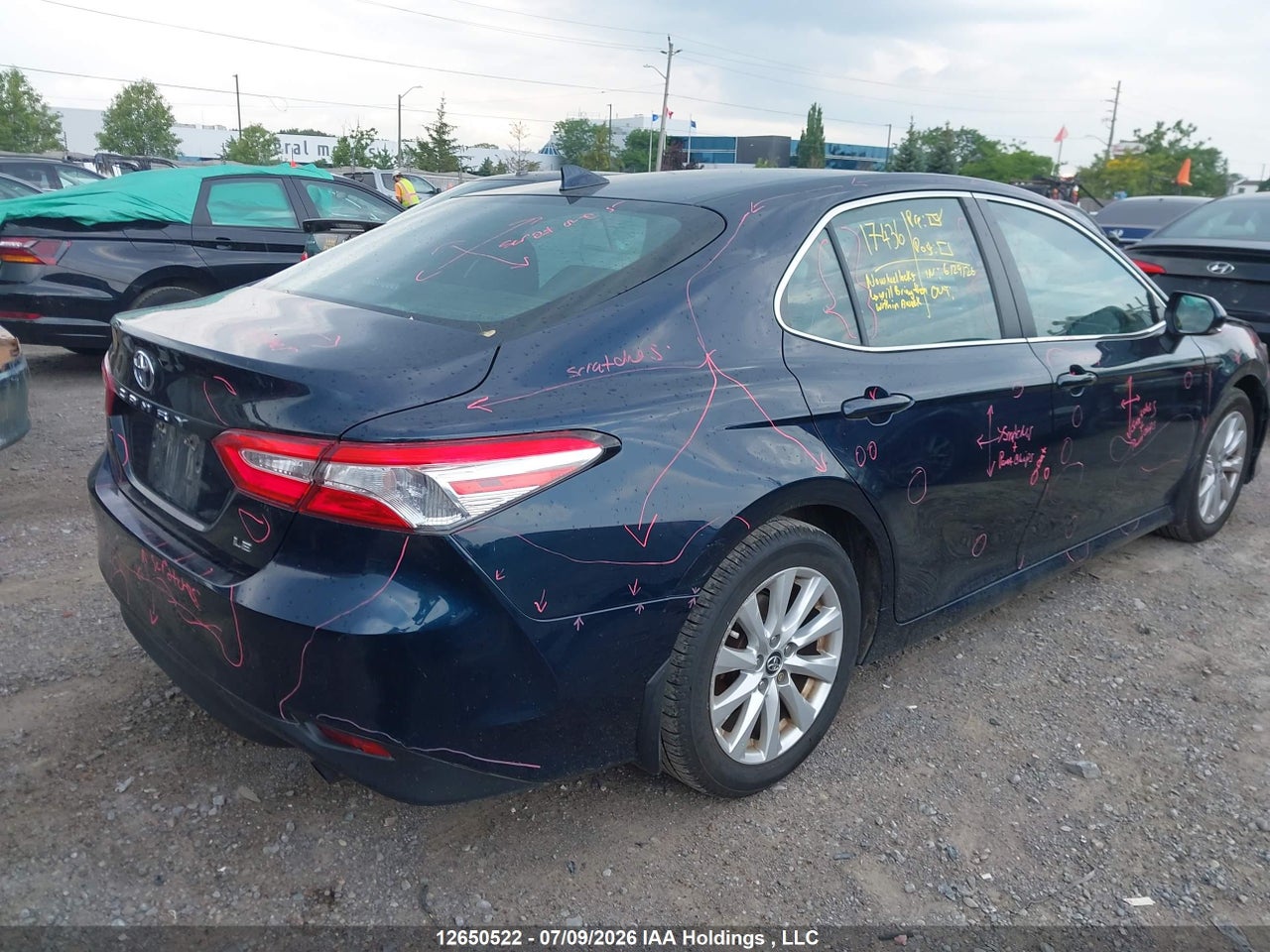 2019 TOYOTA CAMRY LE thumbnail 5