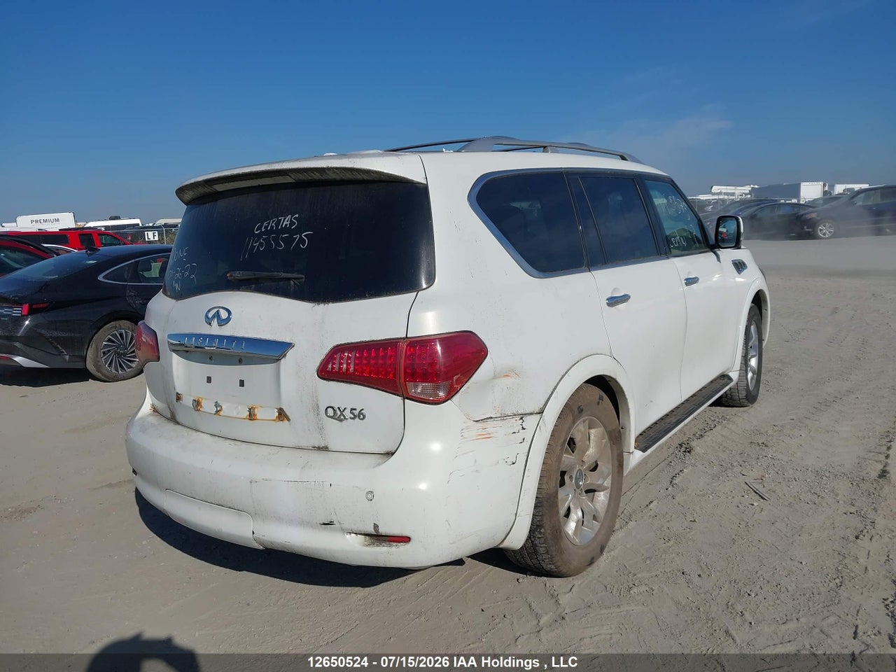 2011 INFINITI QX56 thumbnail 5
