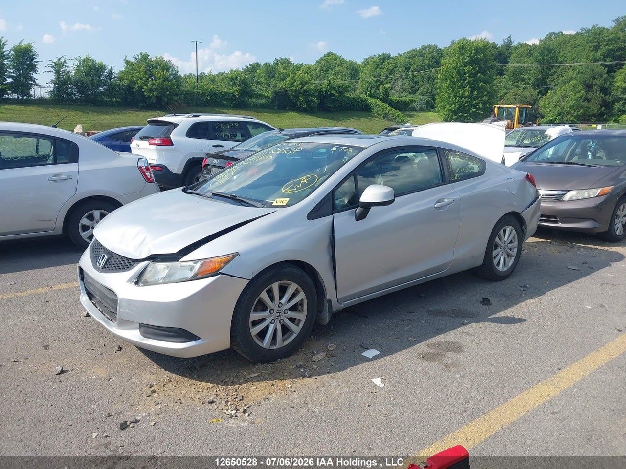 2012 HONDA CIVIC LX thumbnail 3
