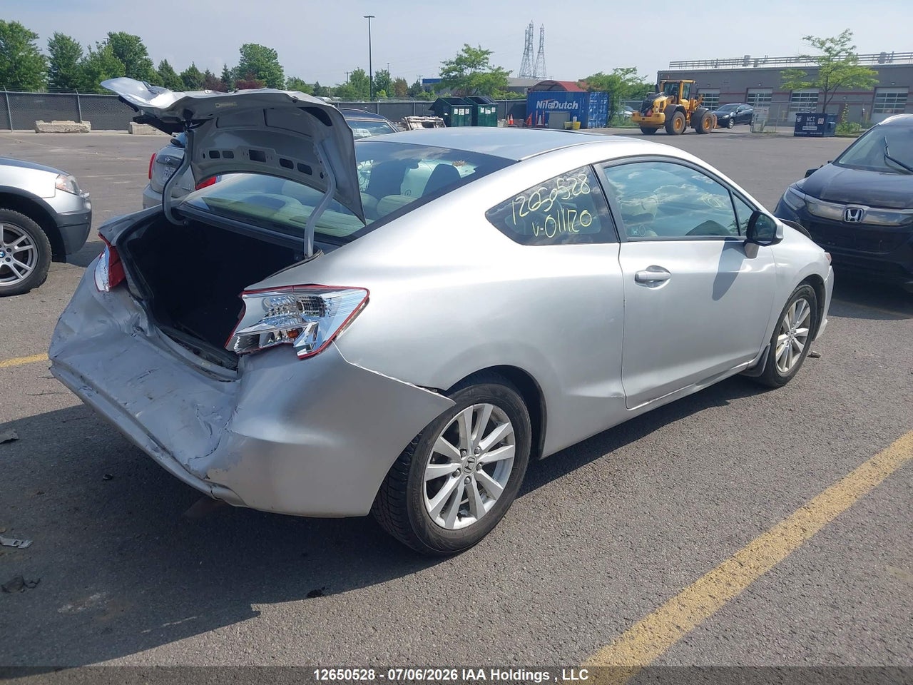 2012 HONDA CIVIC LX thumbnail 5