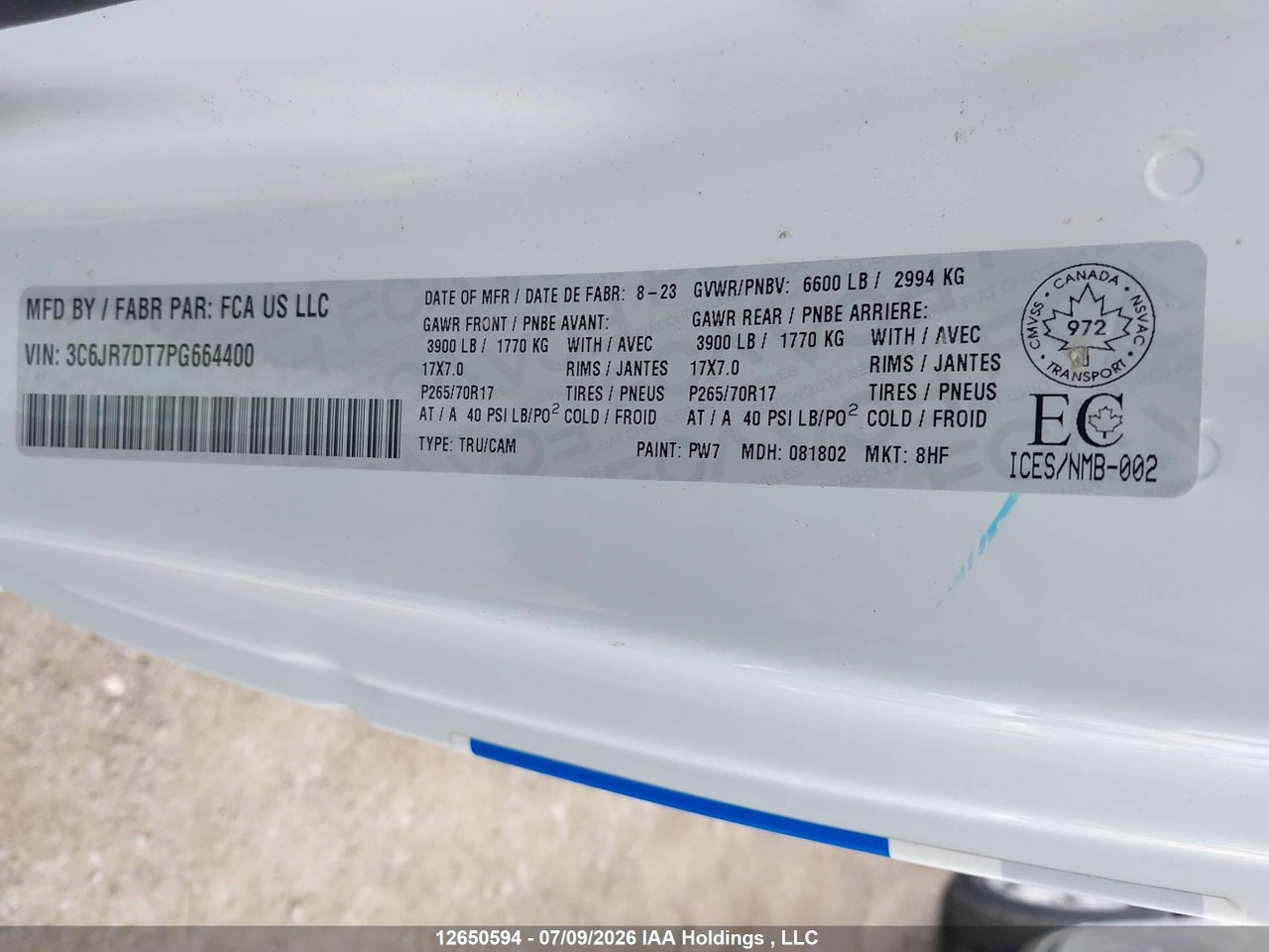 2023 RAM 1500 CLASSIC TRADESMAN thumbnail 10