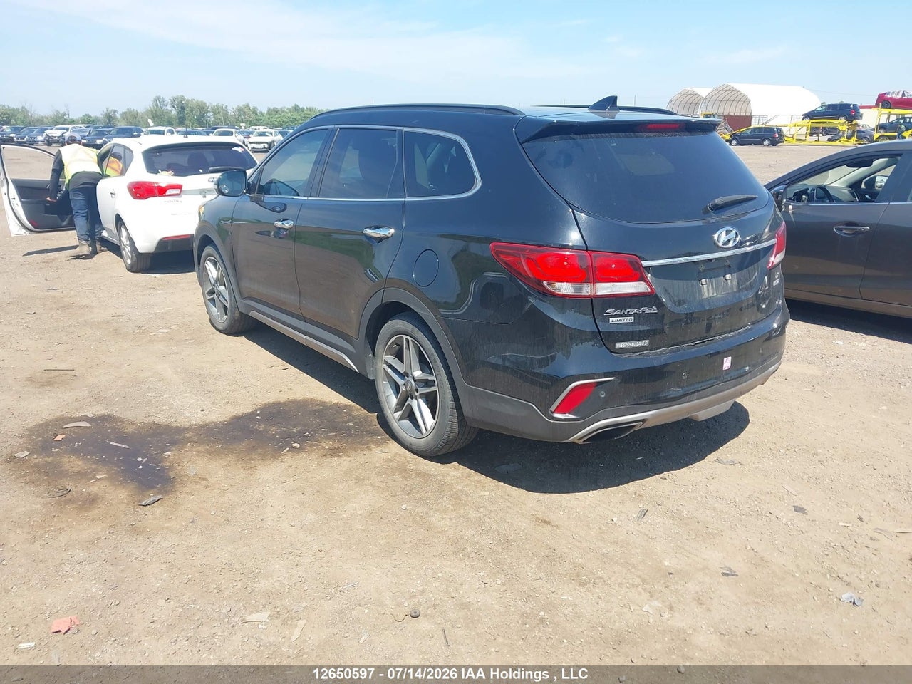 2017 HYUNDAI SANTA FE XL LIMITED thumbnail 4