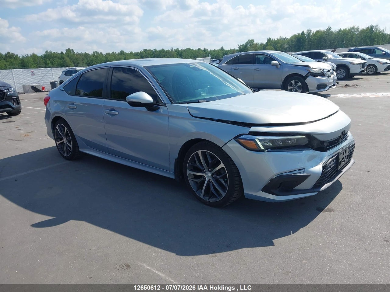 2022 HONDA Civic touring thumbnail 2