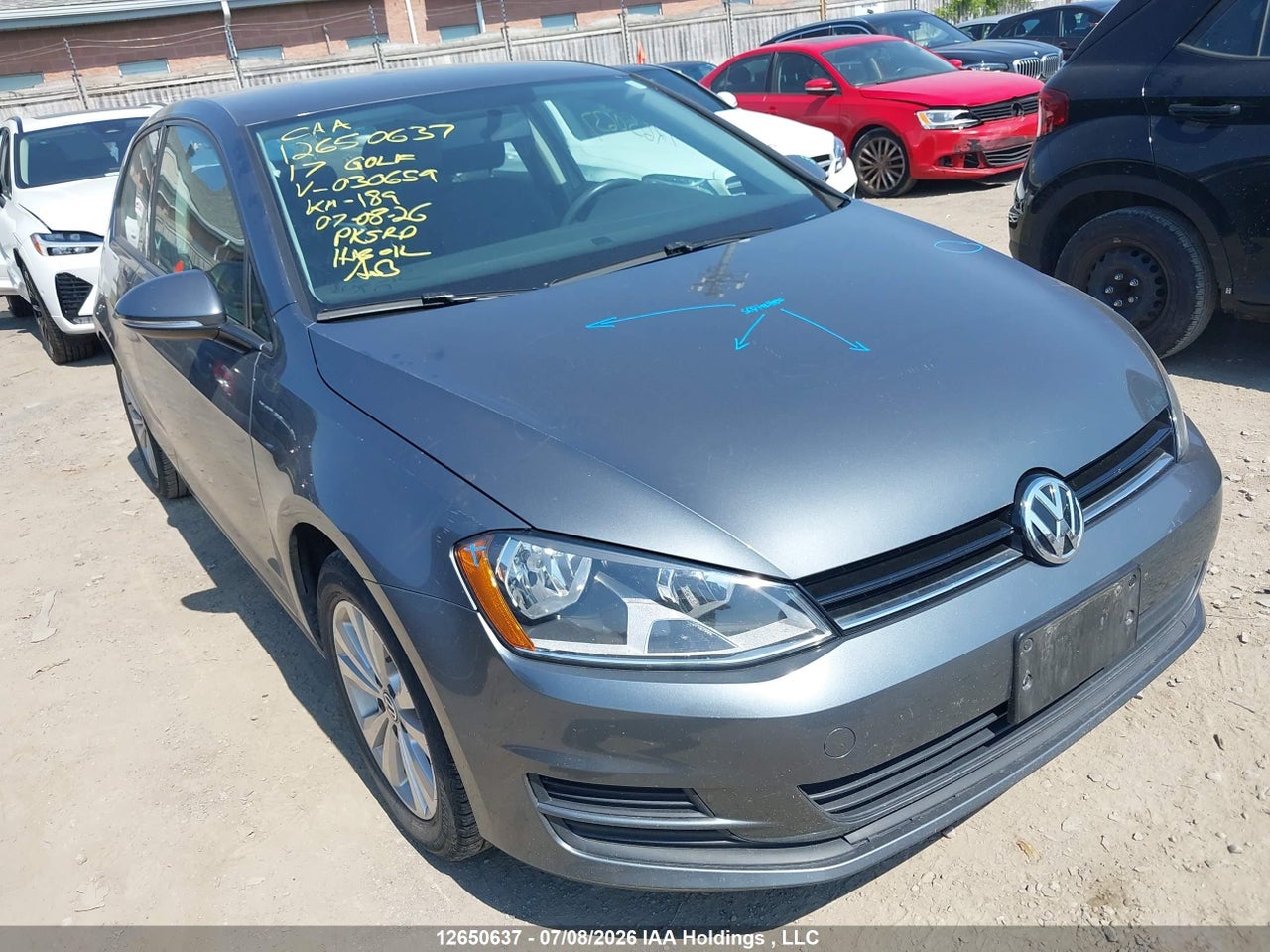 2017 VOLKSWAGEN GOLF 1.8 TSI TRENDLINE thumbnail 2
