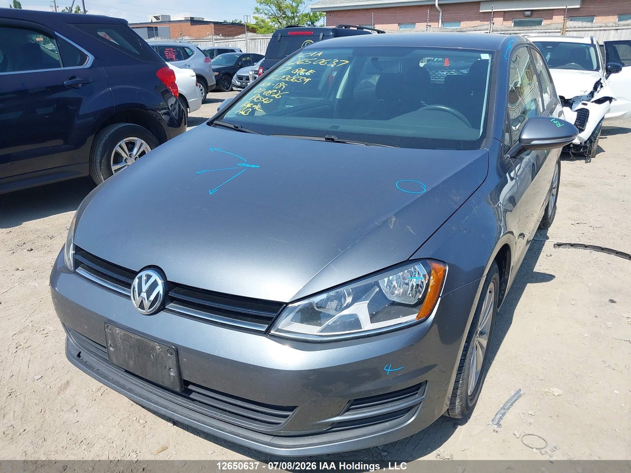 2017 VOLKSWAGEN GOLF 1.8 TSI TRENDLINE thumbnail 3