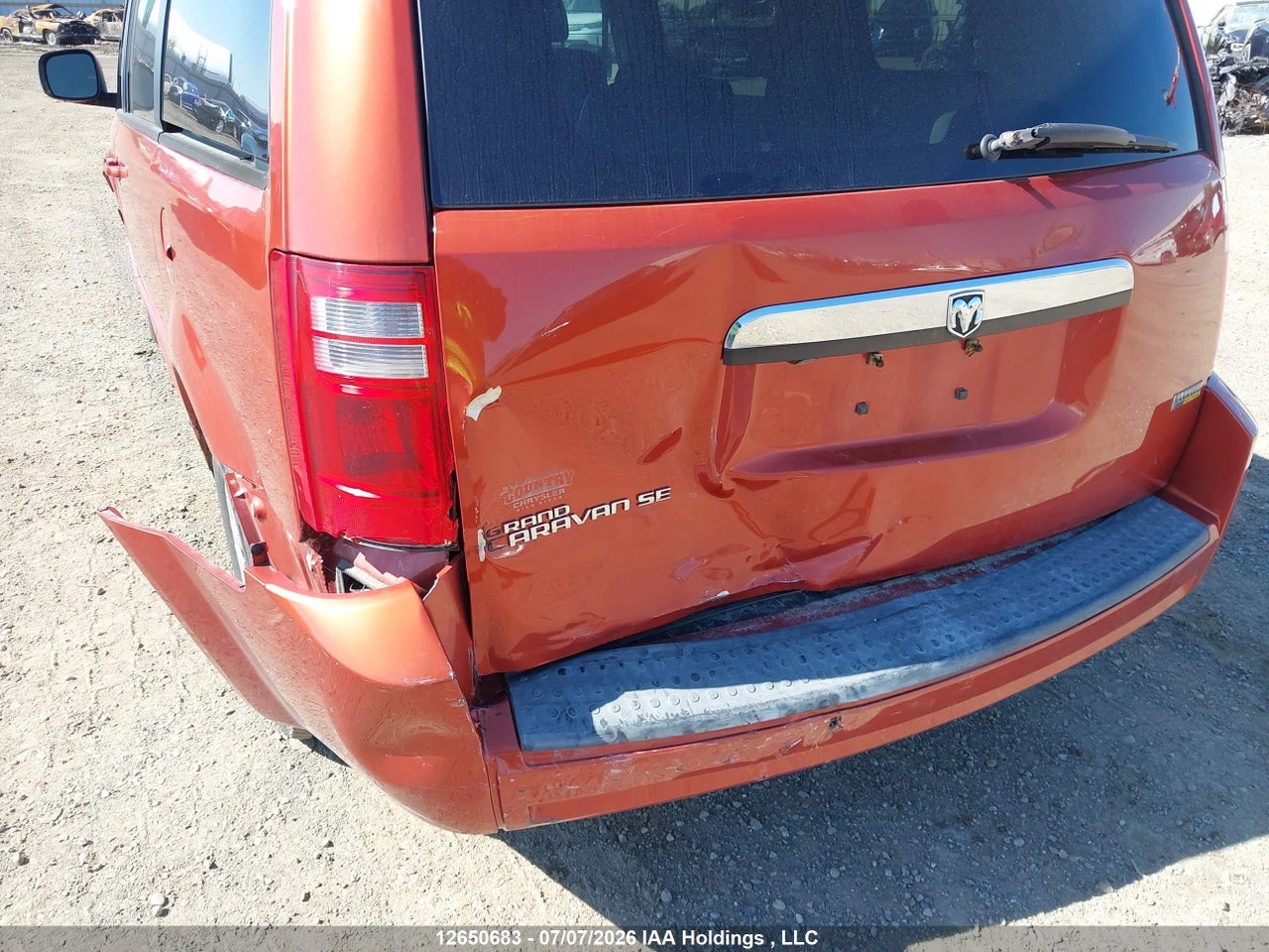 2008 DODGE GRAND CARAVAN SE thumbnail 7