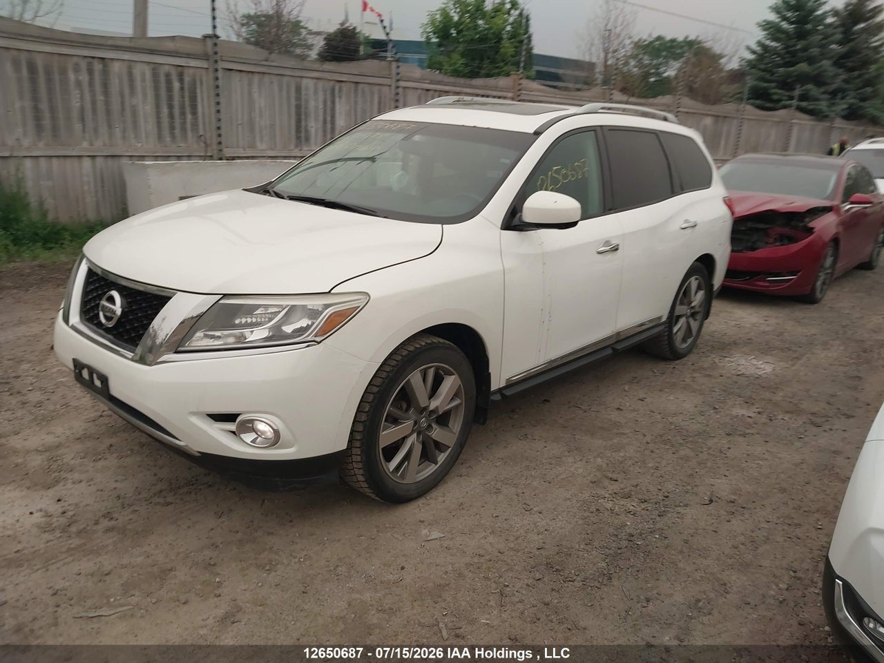 2014 NISSAN PATHFINDER S/SV/SL/PLATINUM thumbnail 3