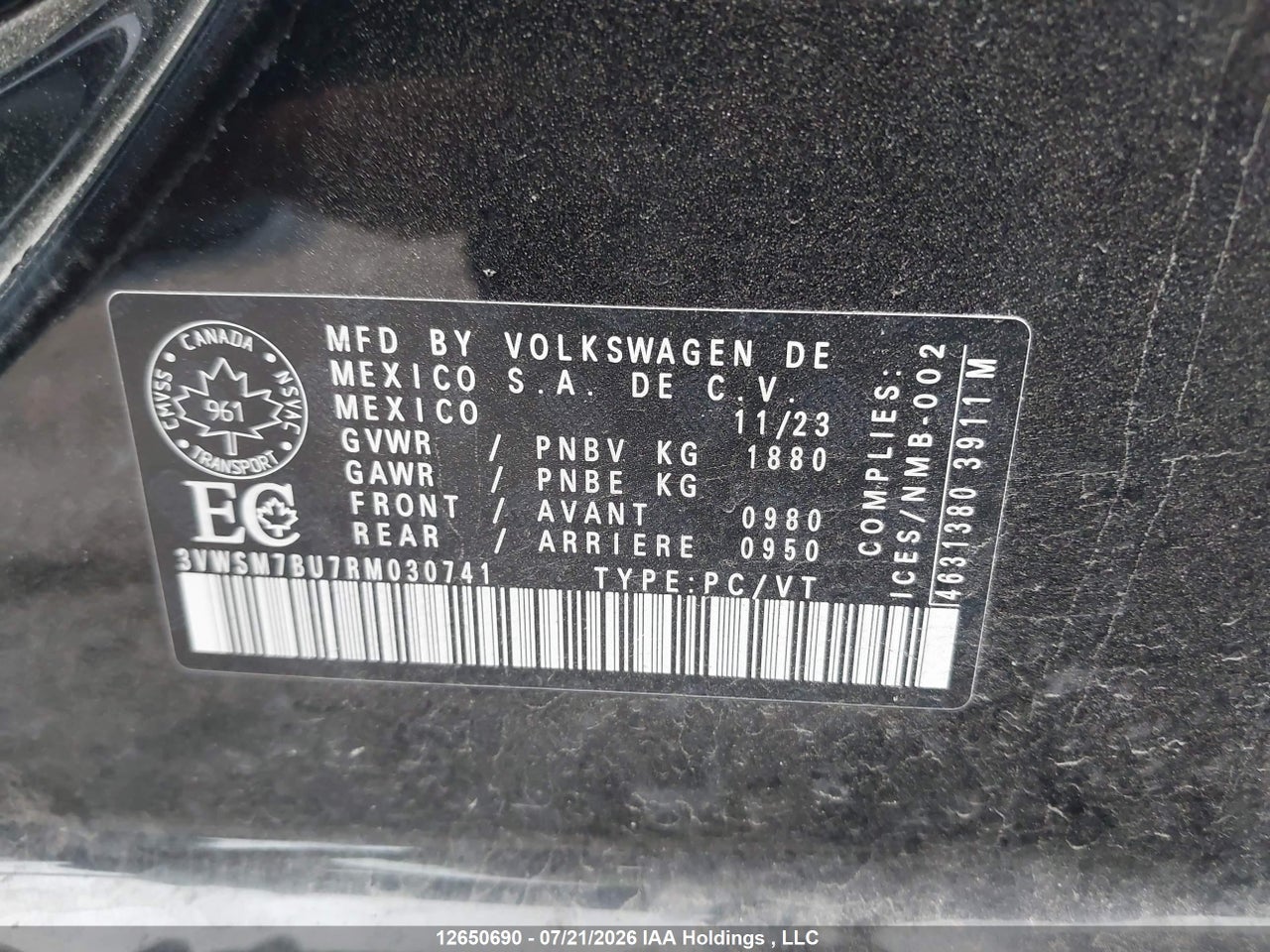 2024 VOLKSWAGEN JETTA COMFORTLINE thumbnail 10
