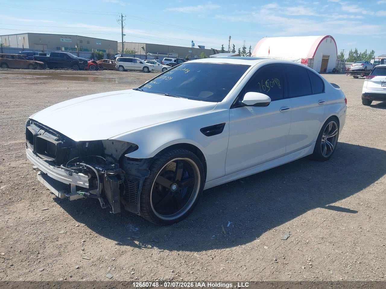 2012 BMW M5 thumbnail 3