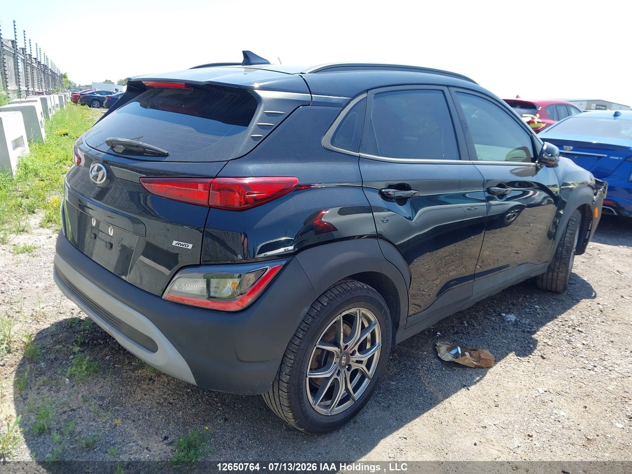 2022 HYUNDAI KONA PREFERRED AWD WITH SUN AND LEATHER PACKAGE thumbnail 5