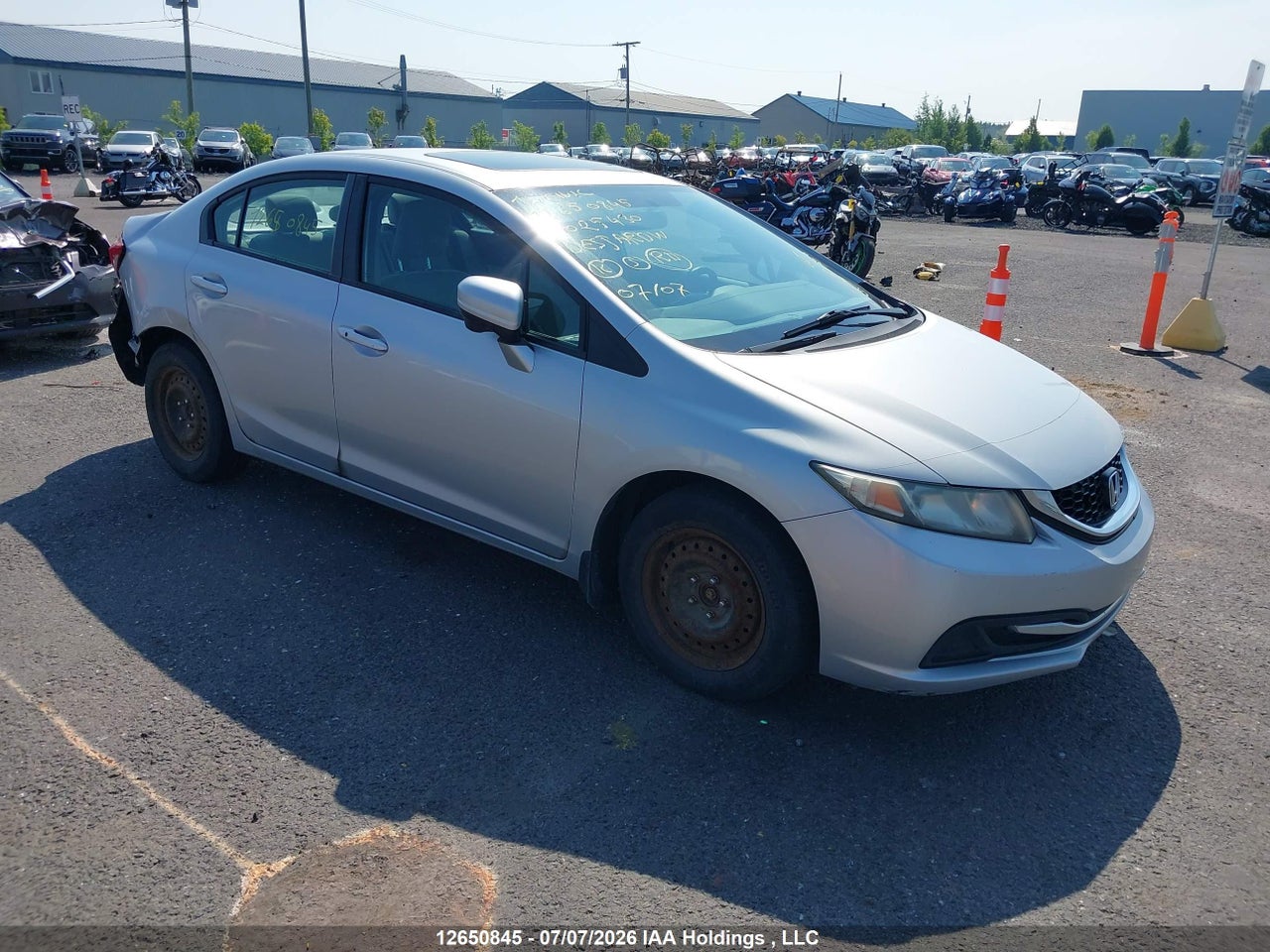 2014 HONDA CIVIC EX thumbnail 2