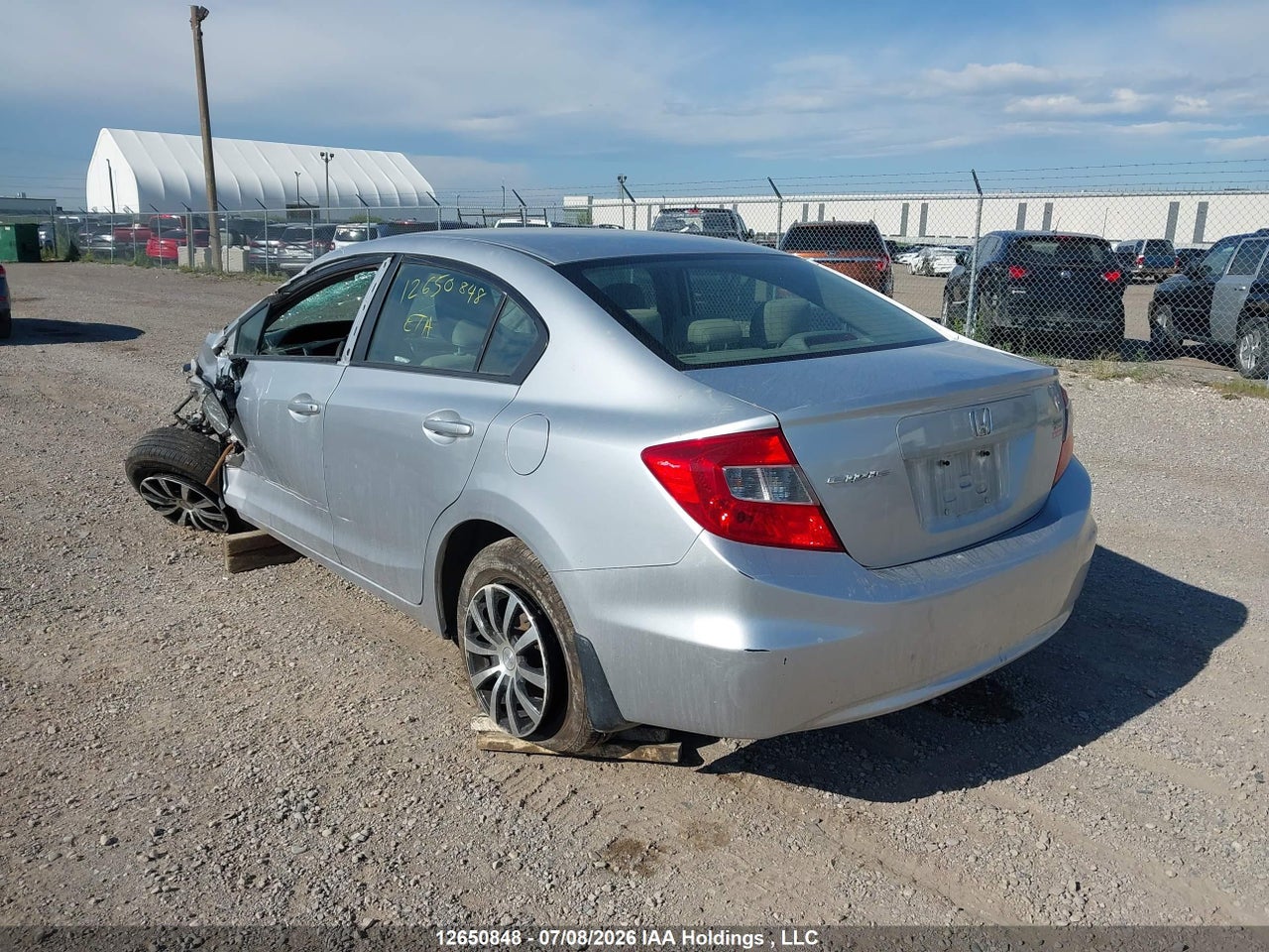 2012 HONDA CIVIC LX thumbnail 4
