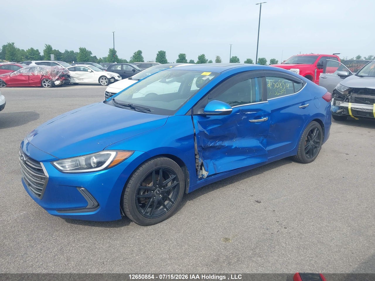2017 HYUNDAI ELANTRA LIMITED ULTIMATE thumbnail 3