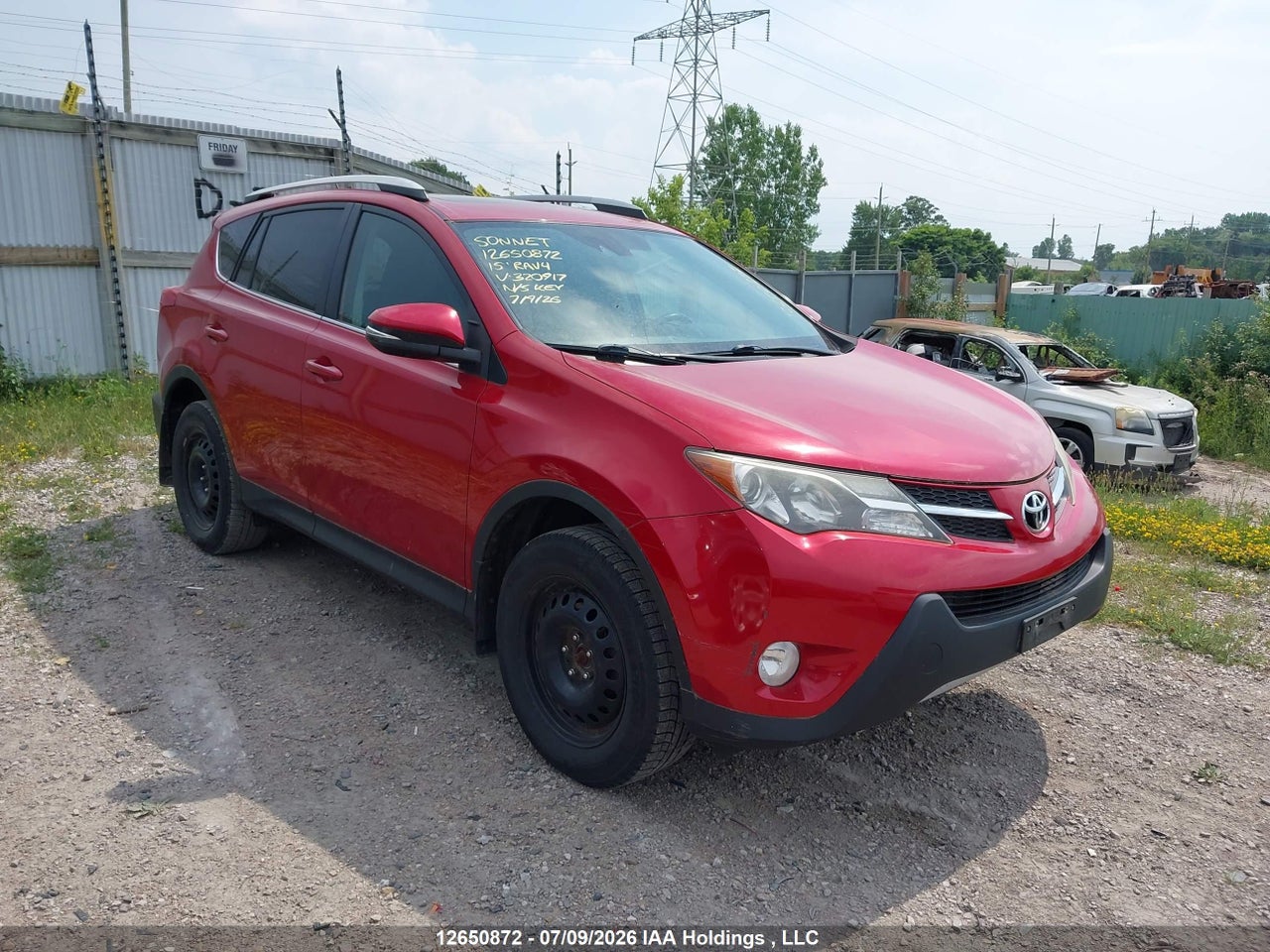 2015 TOYOTA RAV4 LIMITED thumbnail 2
