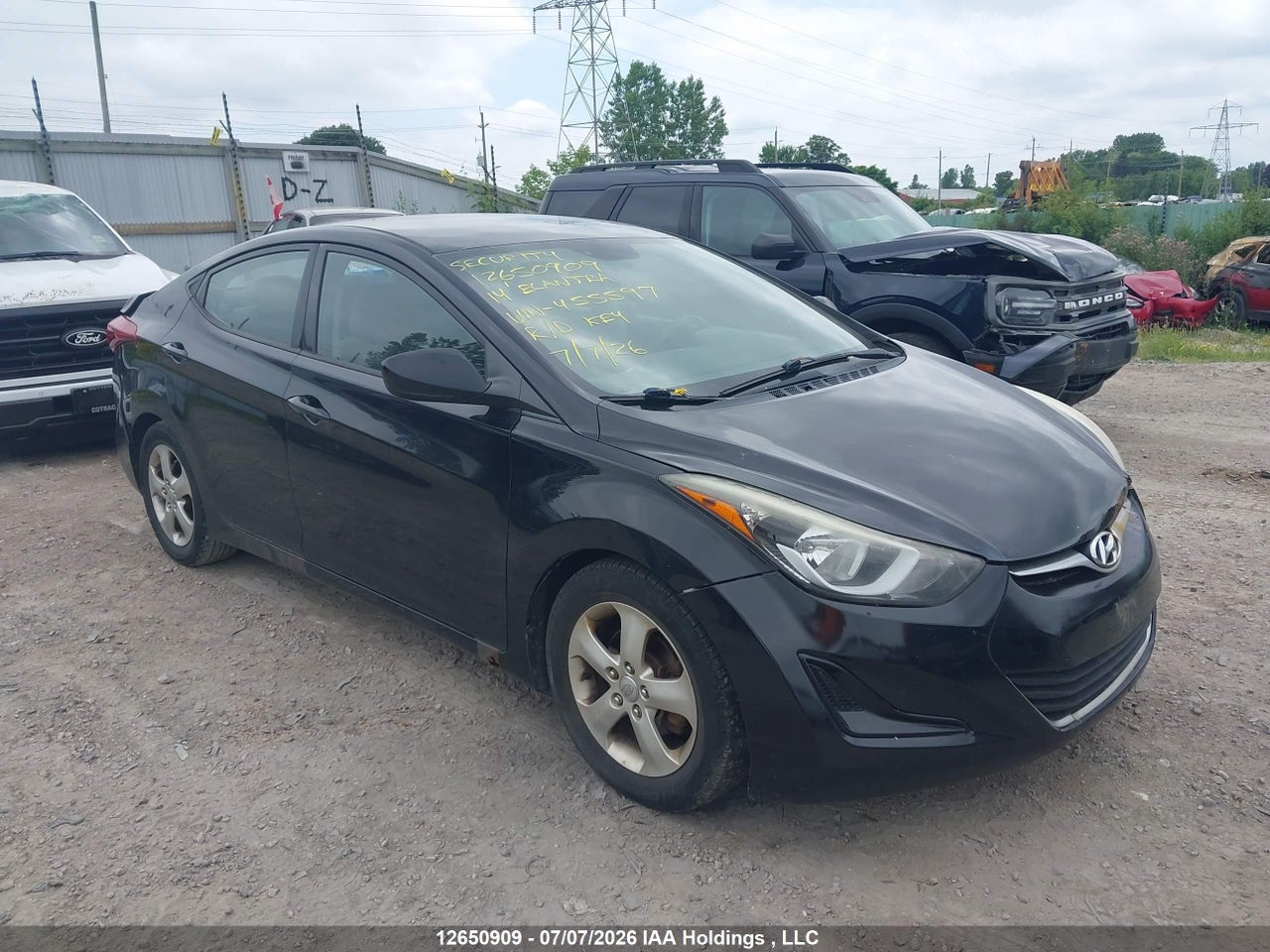2014 HYUNDAI ELANTRA GL thumbnail 2