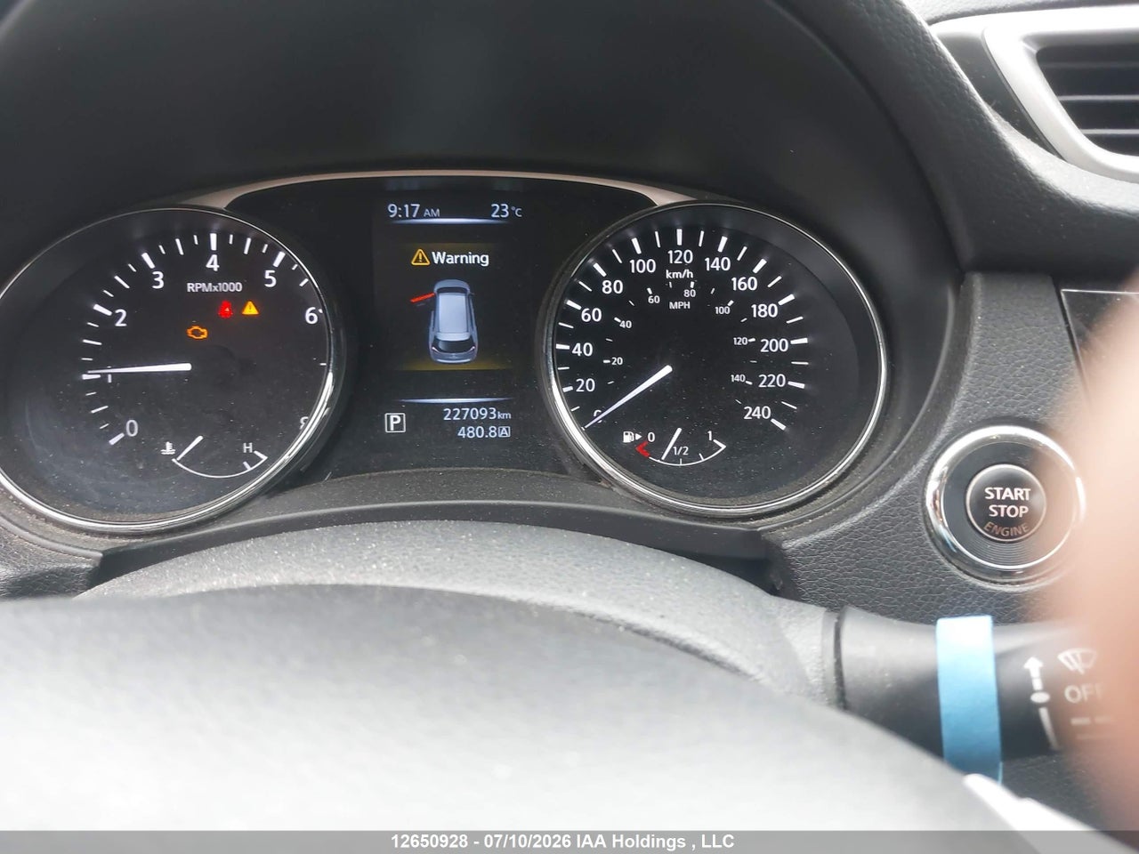 2015 NISSAN ROGUE S/SV thumbnail 8