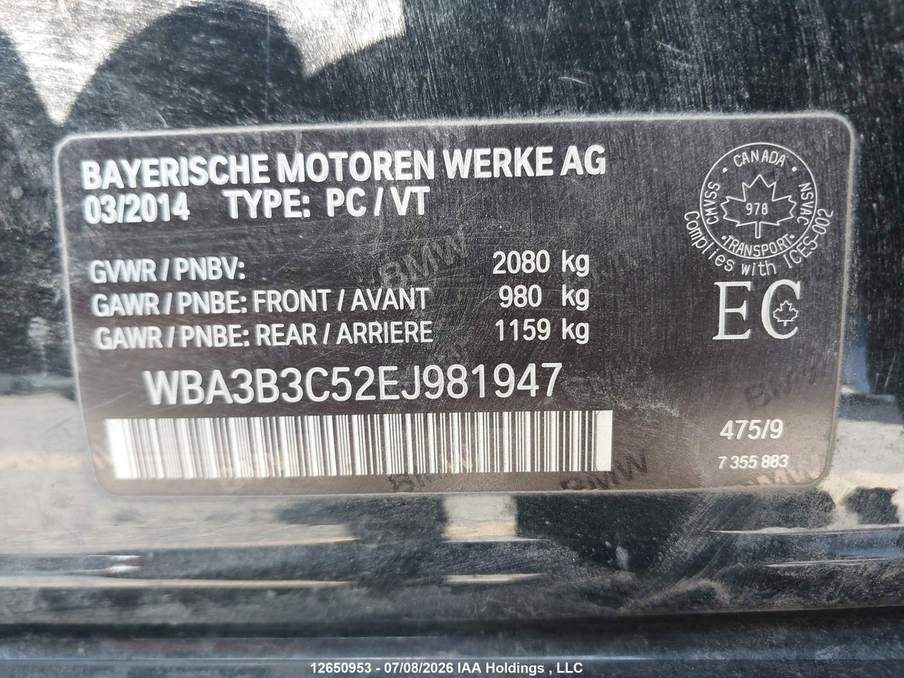 2014 BMW 328I XDRIVE thumbnail 10