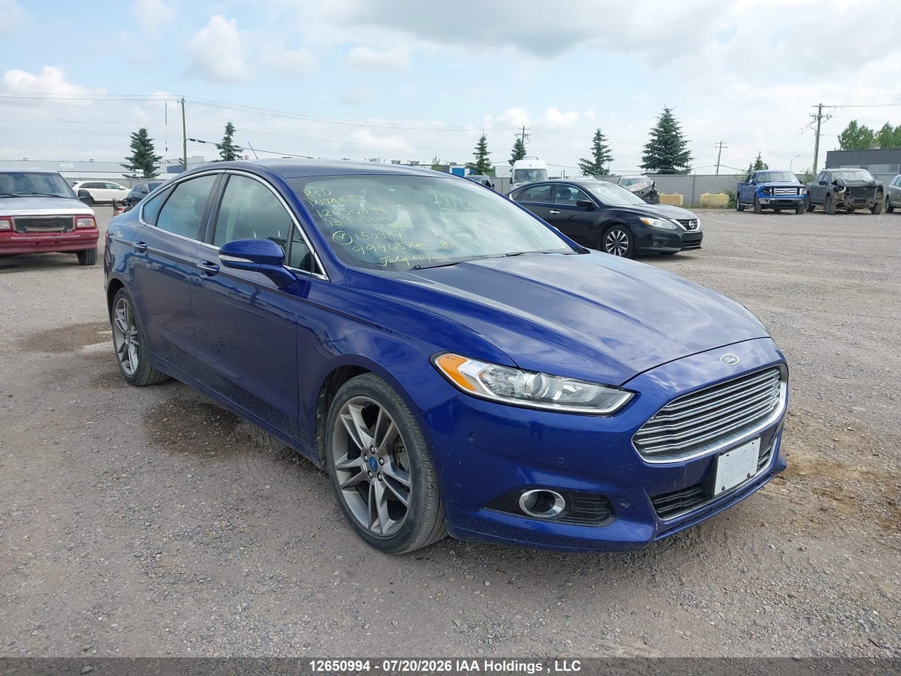 2013 FORD FUSION TITANIUM thumbnail 2