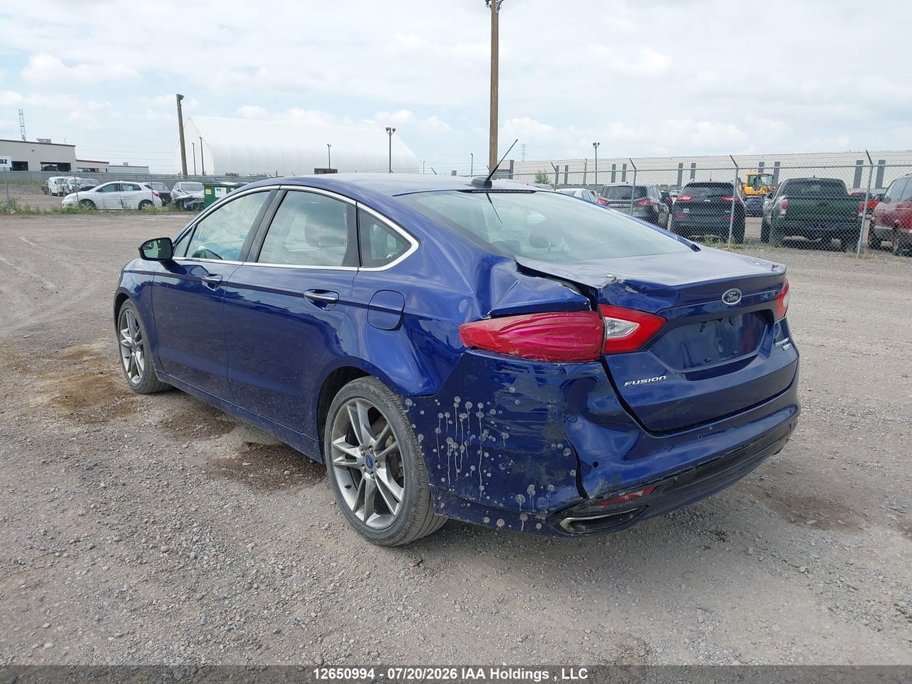 2013 FORD FUSION TITANIUM thumbnail 4