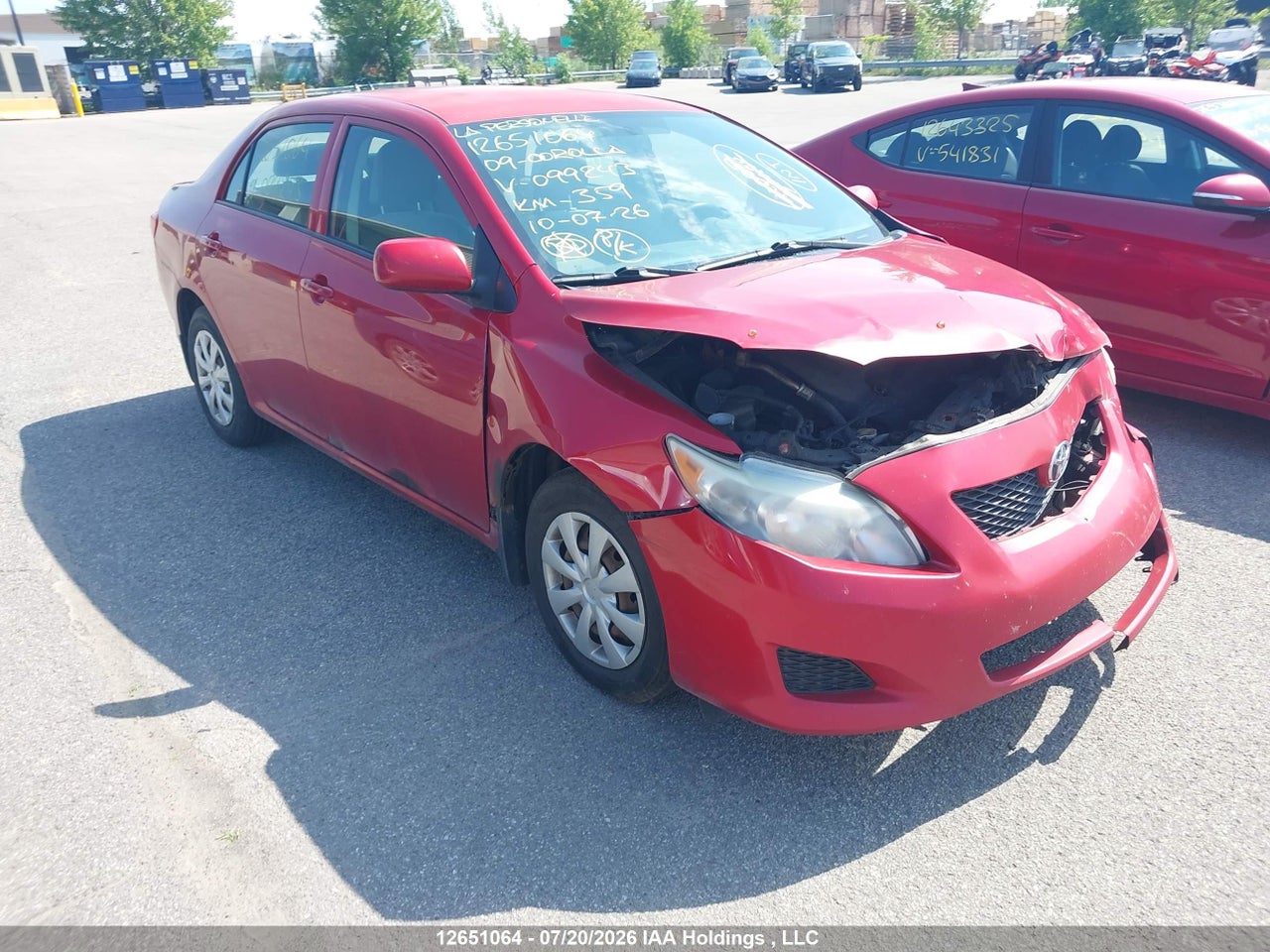 2009 TOYOTA COROLLA S/LE/XLE thumbnail 2