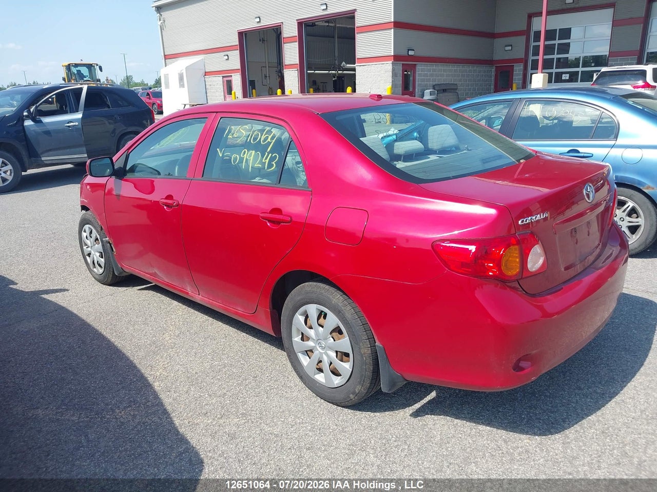 2009 TOYOTA COROLLA S/LE/XLE thumbnail 4
