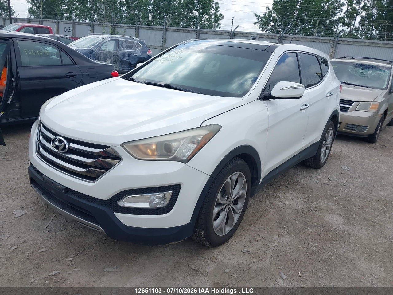 2013 HYUNDAI SANTA FE SPORT thumbnail 3