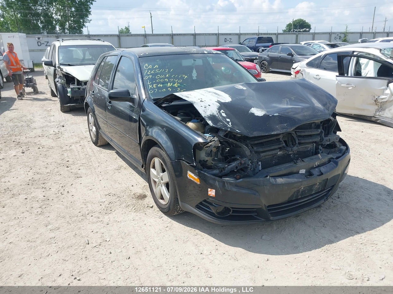 2009 VOLKSWAGEN CITY GOLF thumbnail 2