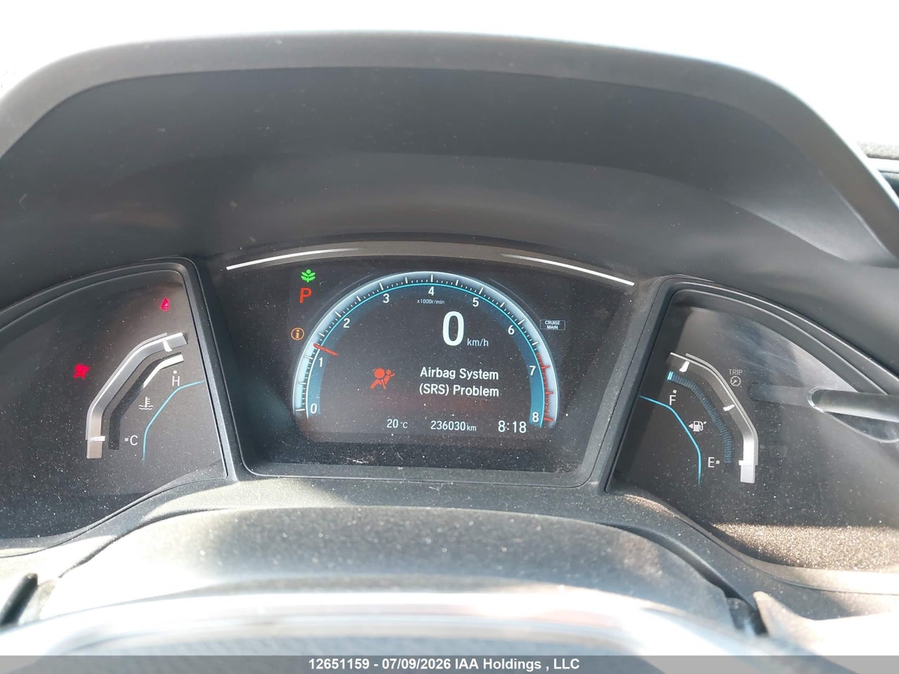 2016 HONDA CIVIC LX thumbnail 8