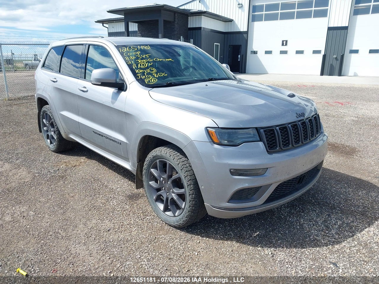 2021 JEEP GRAND CHEROKEE HIGH ALTITUDE thumbnail 2