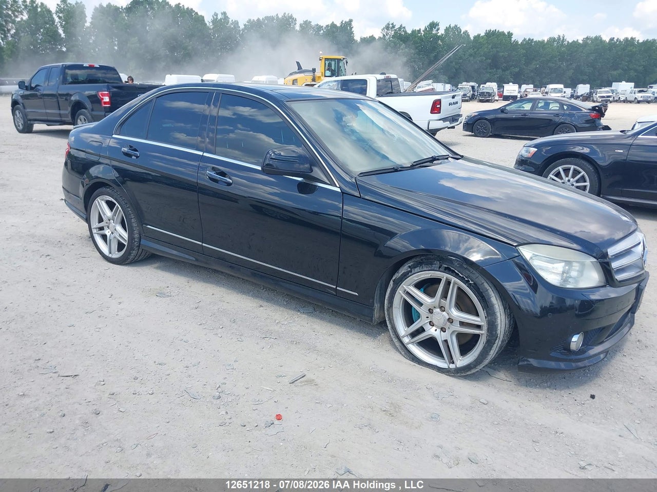 2009 MERCEDES BENZ C 350 4MATIC thumbnail 2