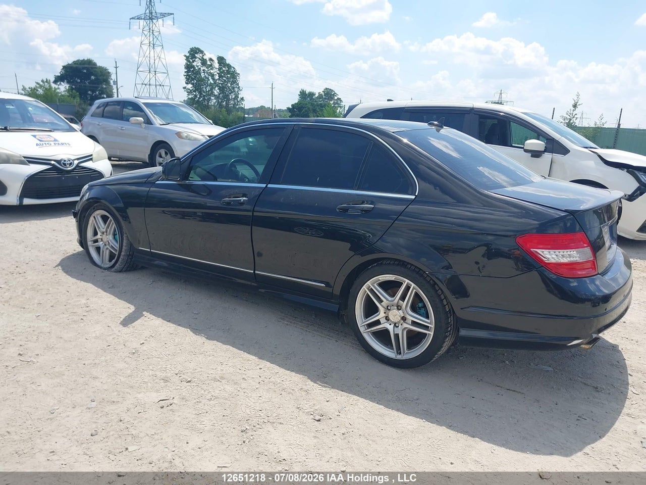 2009 MERCEDES BENZ C 350 4MATIC thumbnail 4