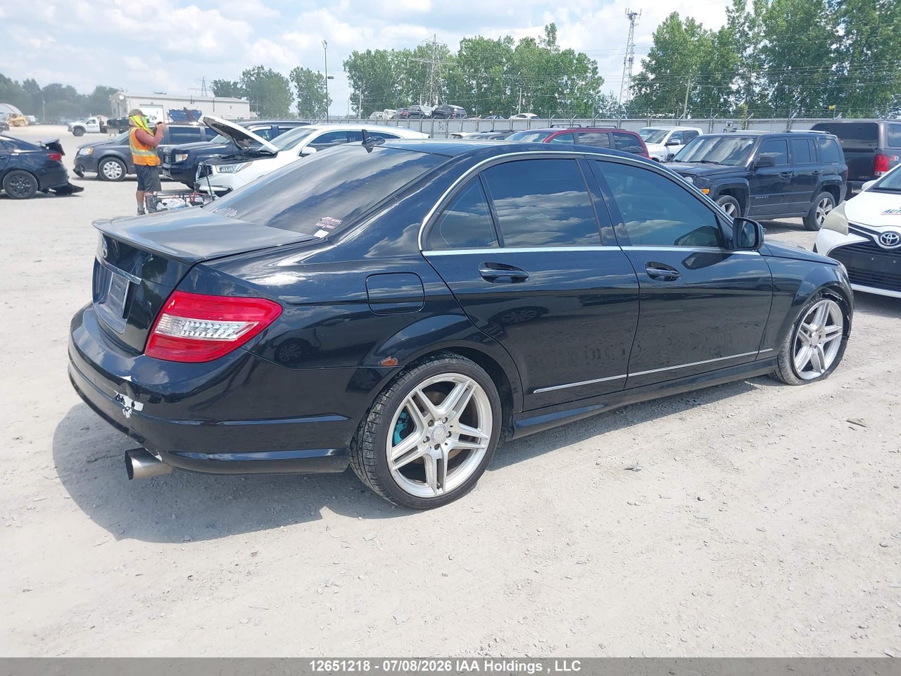 2009 MERCEDES BENZ C 350 4MATIC thumbnail 5