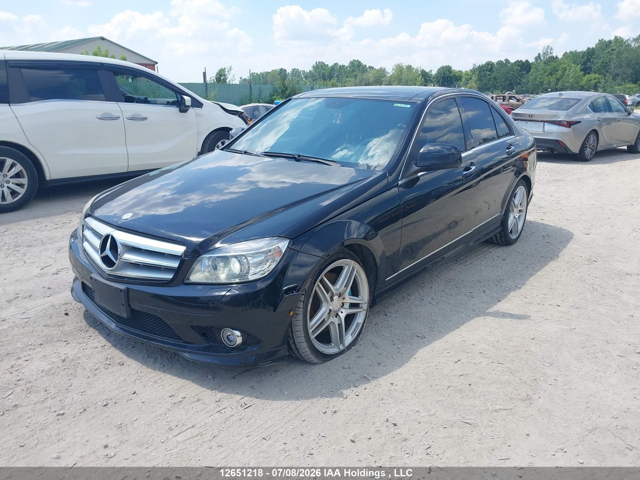 2009 MERCEDES BENZ C 350 4MATIC thumbnail 7