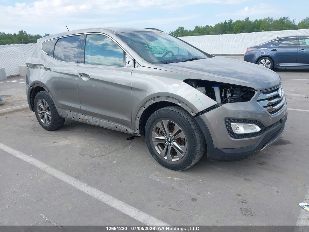 2015 HYUNDAI SANTA FE SPORT 2.4 BASE thumbnail 2