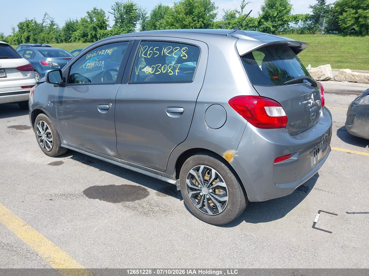 2017 MITSUBISHI MIRAGE SE thumbnail 4