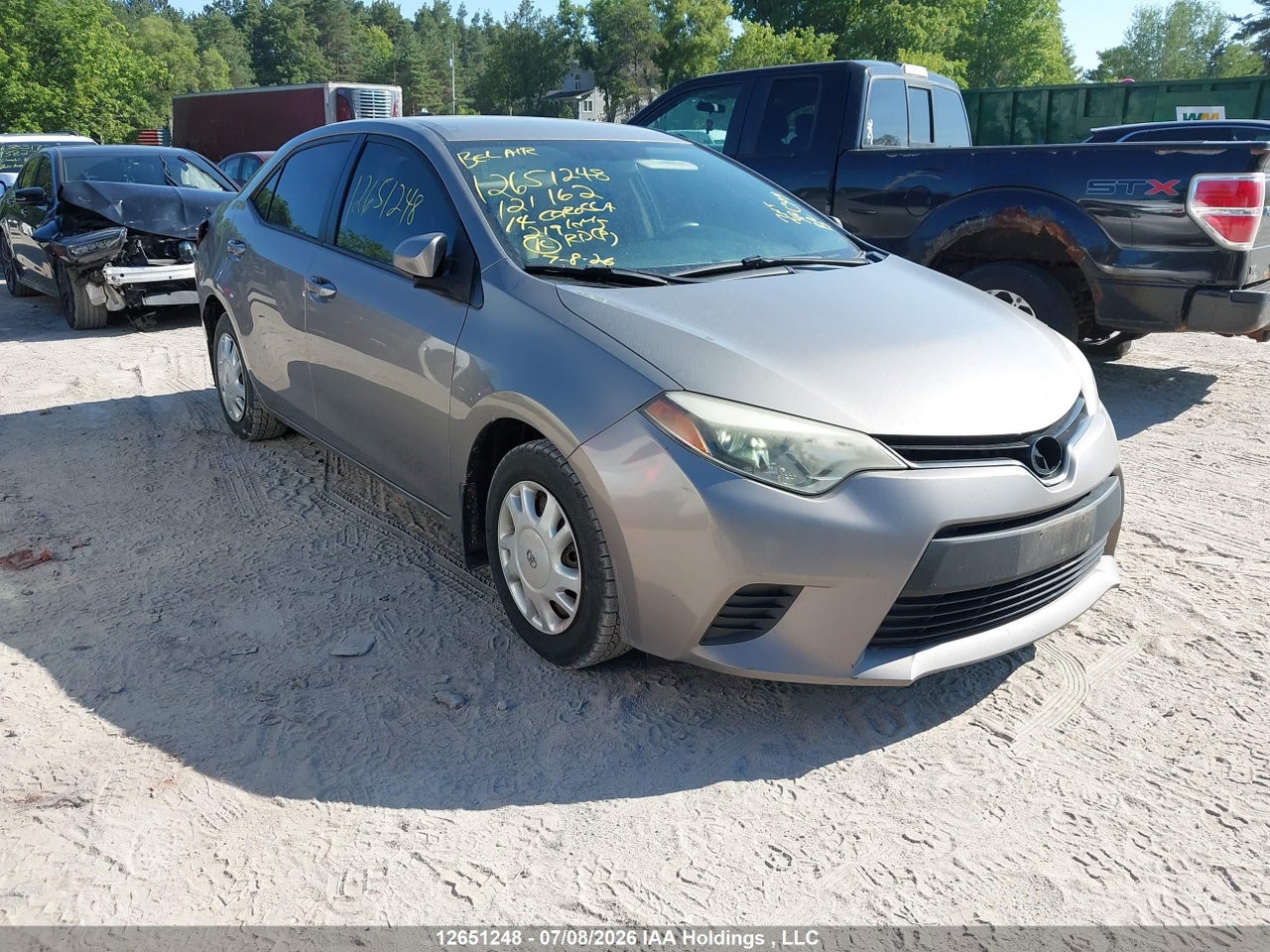 2014 TOYOTA COROLLA thumbnail 2