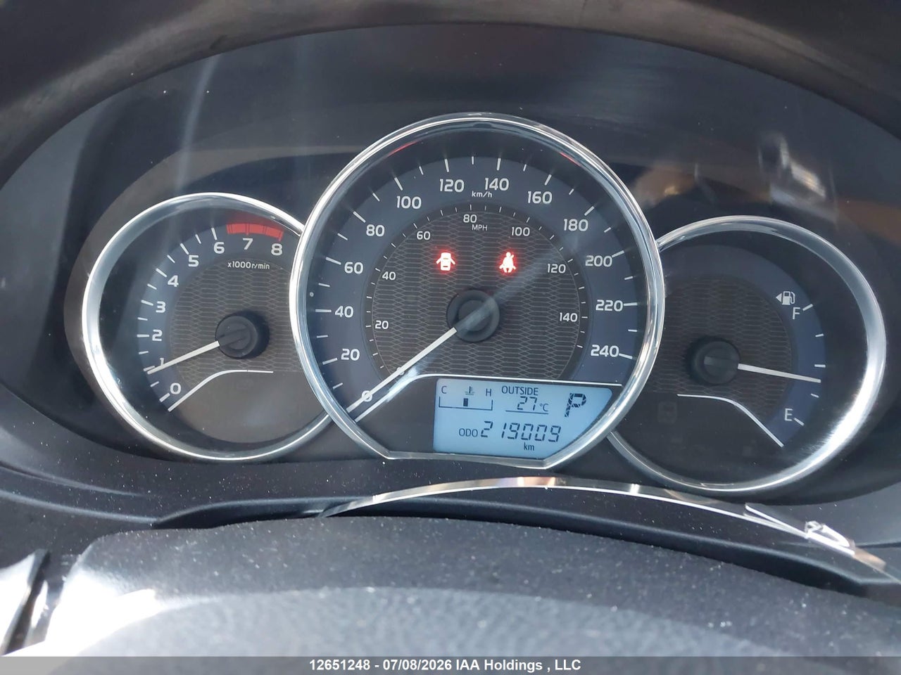 2014 TOYOTA COROLLA thumbnail 8