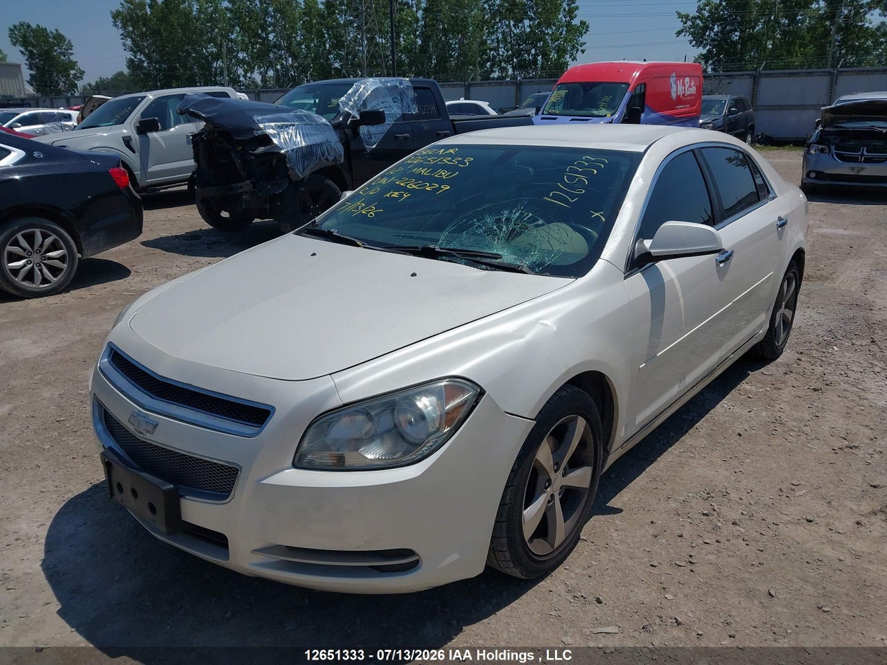 2012 CHEVROLET MALIBU thumbnail 3