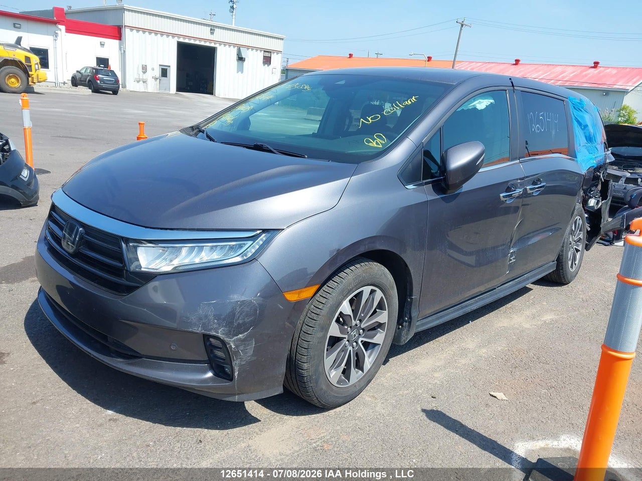 2022 HONDA ODYSSEY EXL thumbnail 3