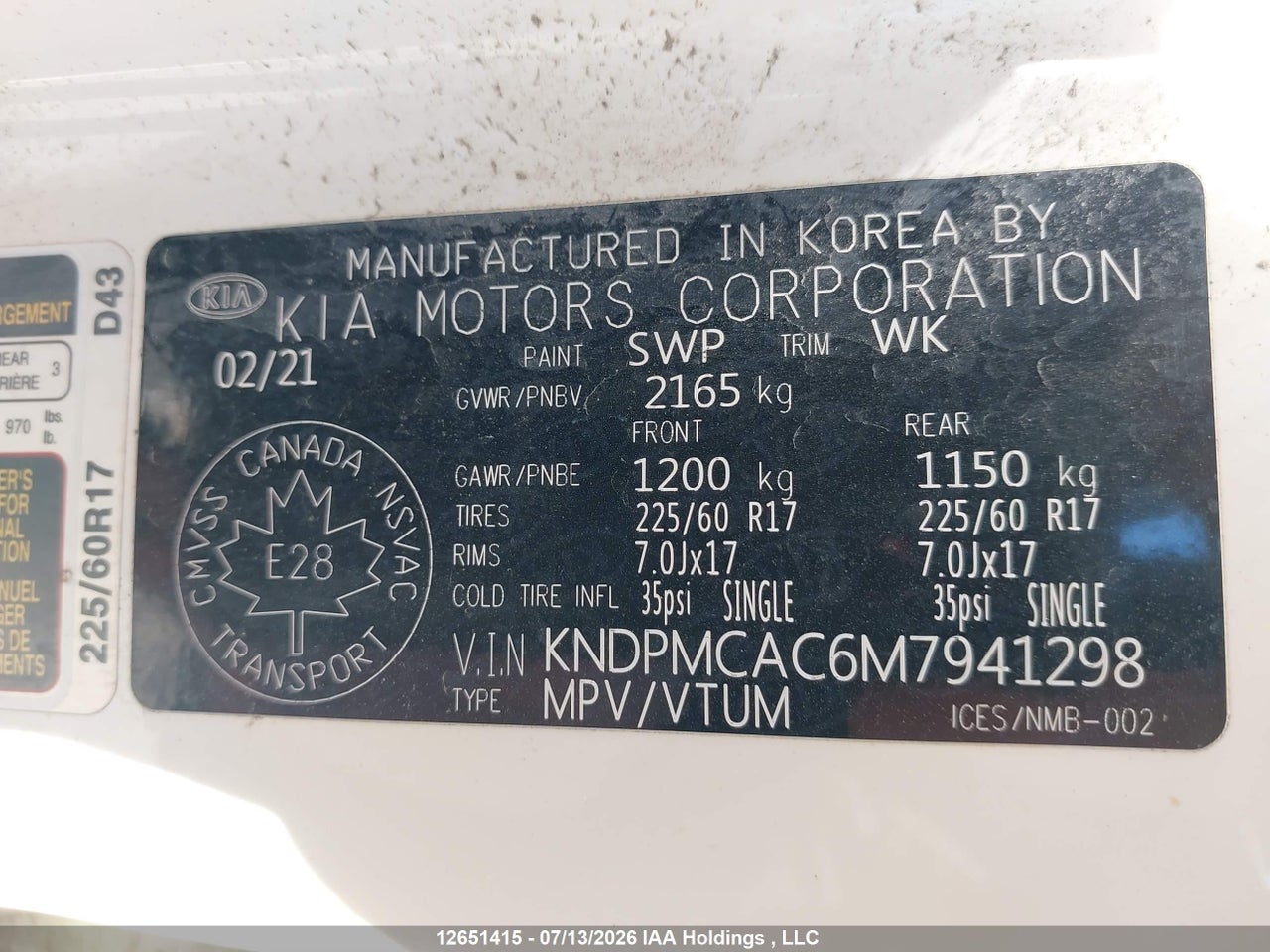 2021 KIA SPORTAGE LX/LX S thumbnail 10