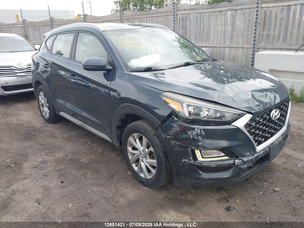 2019 HYUNDAI TUCSON thumbnail 2
