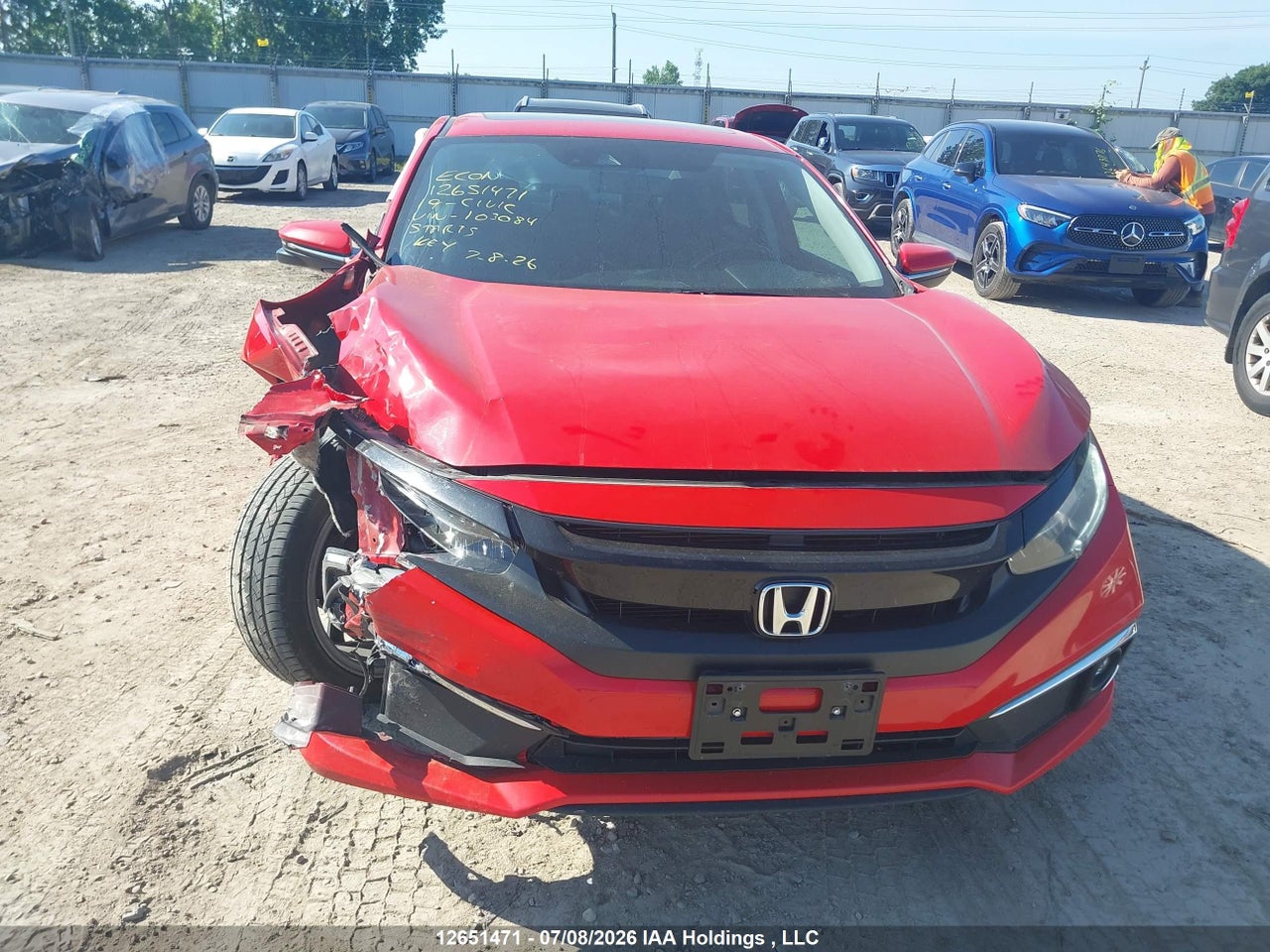 2019 HONDA Civic touring thumbnail 12
