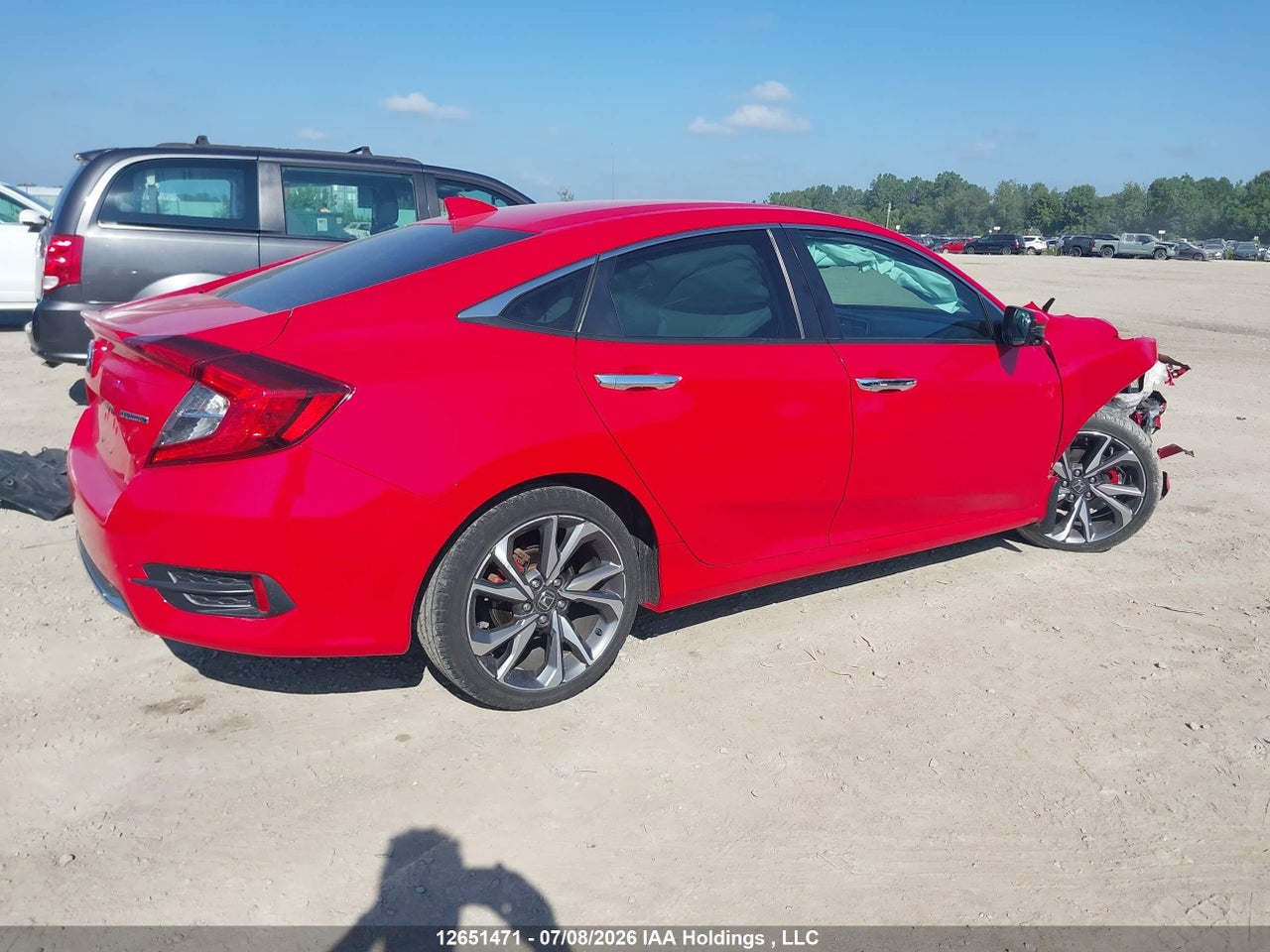 2019 HONDA Civic touring thumbnail 5