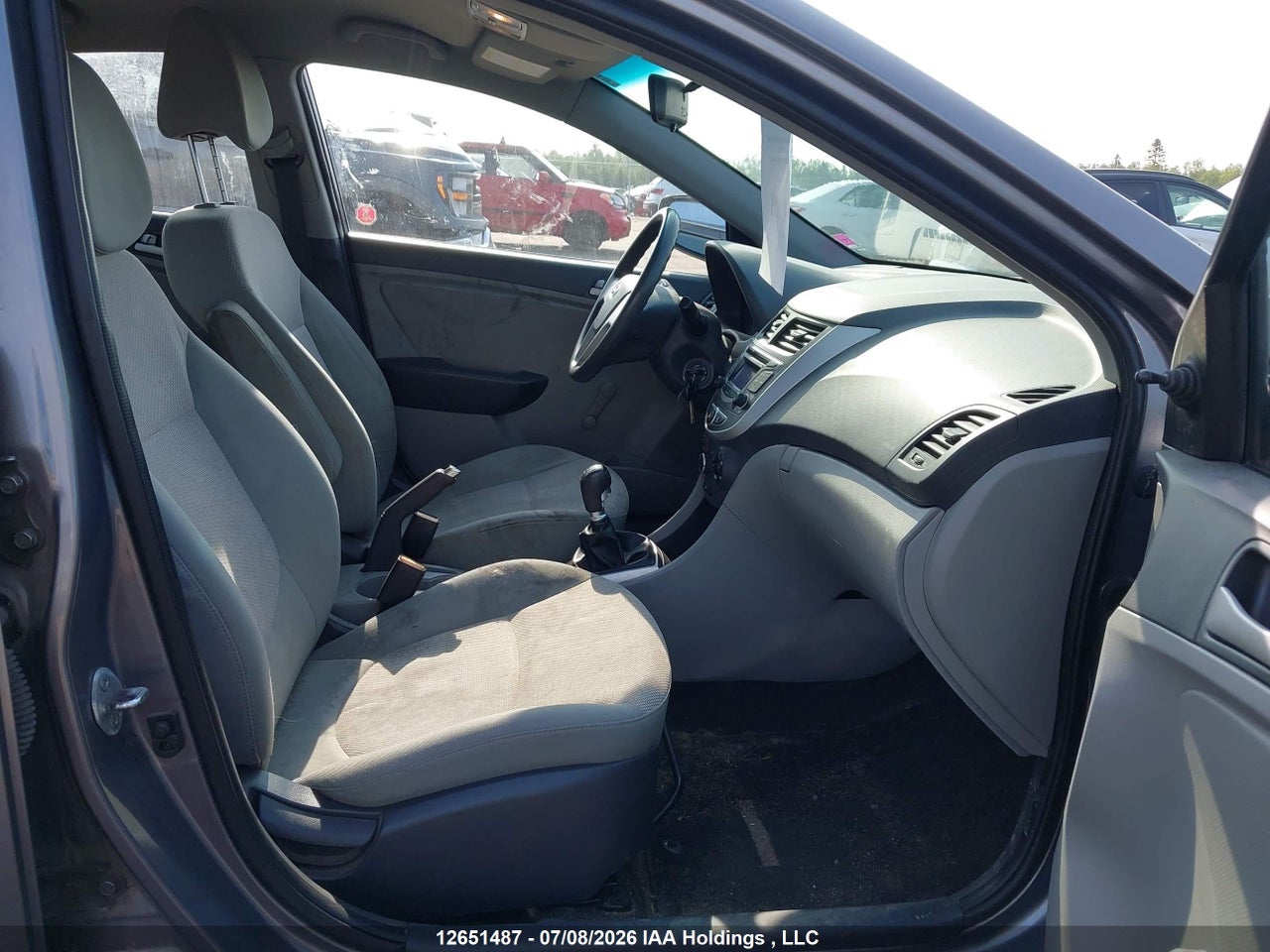 2014 HYUNDAI ACCENT L thumbnail 6