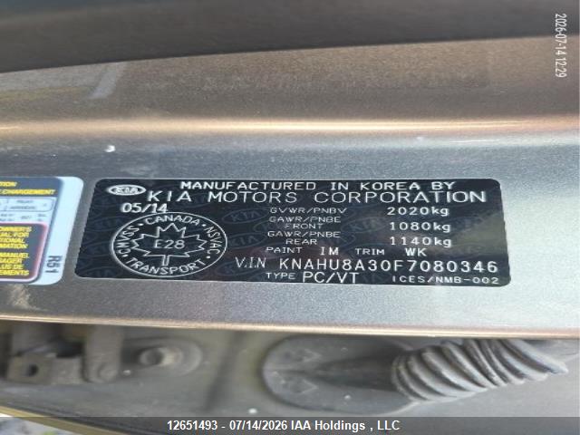 2015 KIA RONDO EX/EX LUXURY/EX VALUE thumbnail 10