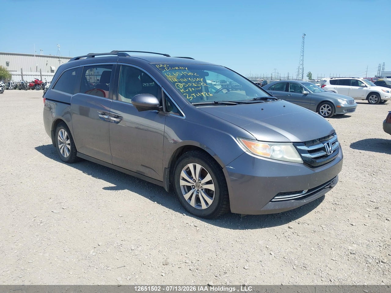 2014 HONDA ODYSSEY EX thumbnail 2