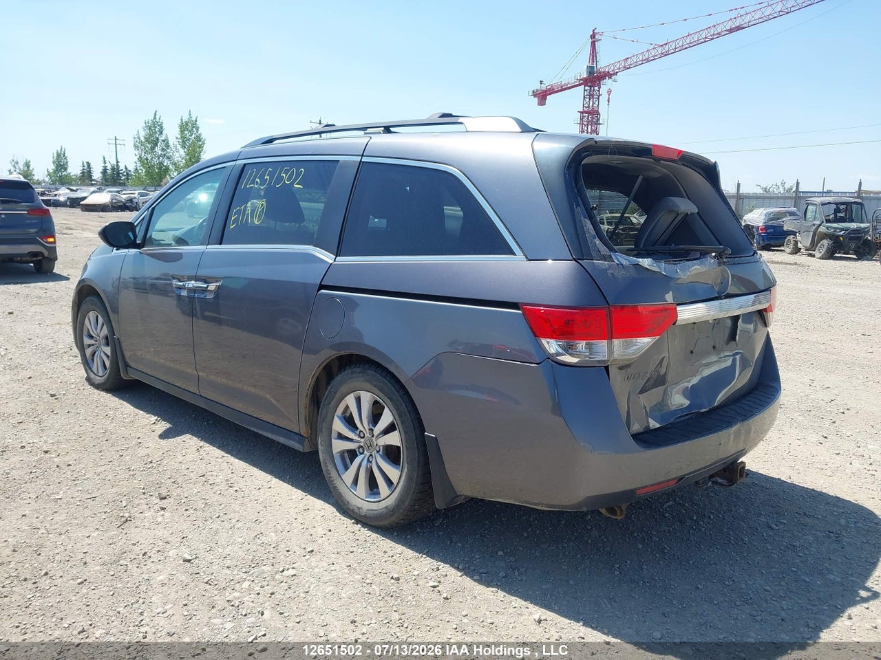 2014 HONDA ODYSSEY EX thumbnail 4