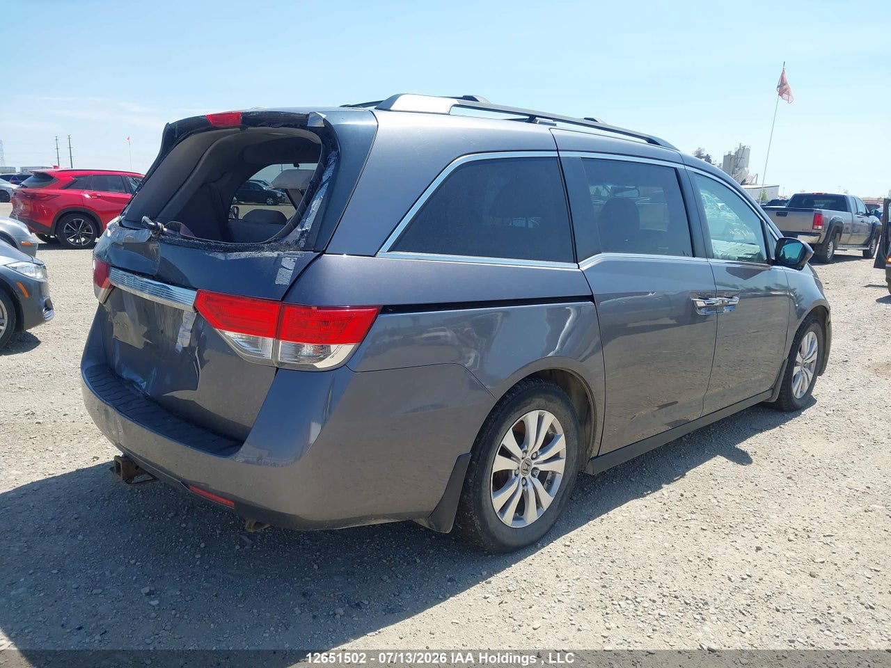 2014 HONDA ODYSSEY EX thumbnail 5